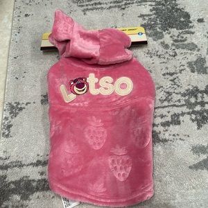 Disney Tails Lotso Spirit Jersey fluffy pink with hood and ears